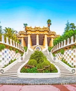 Park Guell Spain Diamond Painting