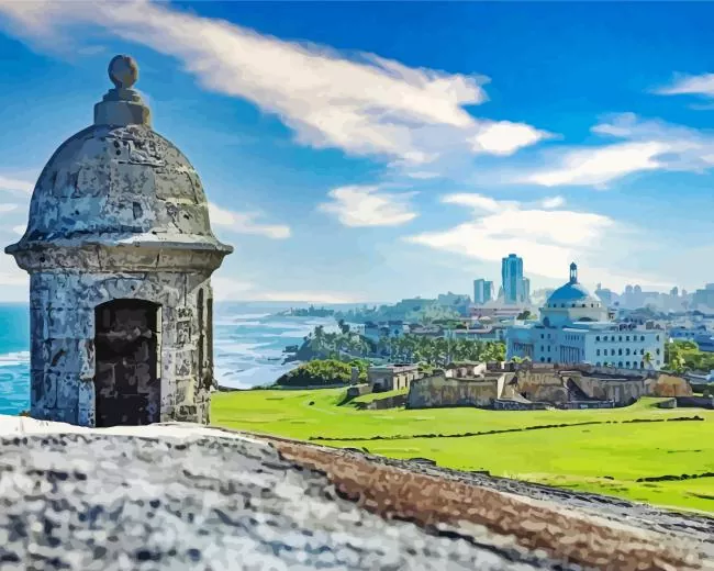 san juan puerto rico Diamond Dotz San Juan Puerto Rico Diamond Painting