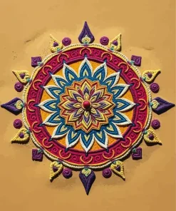 Sand Mandala Art Diamond Painting