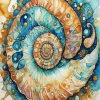 Seashell Art Diamond Painting