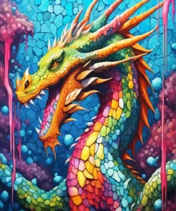 Sea Dragon Diamond Painting