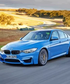 Shark Blue Bmw Diamond Painting