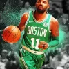 Boston Celtics Kyrie Irving Diamond Painting