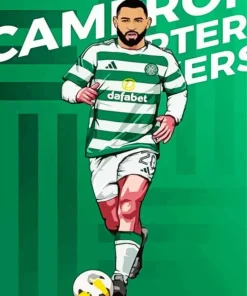 Cameron Carter Vickers Celtic Diamond Painting