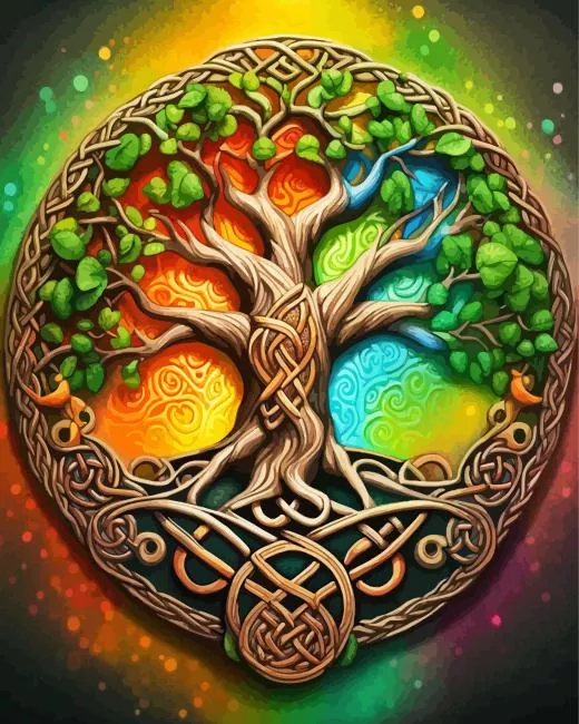 Celtic tree of life Diamond Paintings Celtic Tree Of Life Diamond Painting