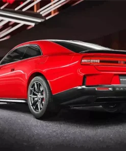 Red Charger Daytona Diamond Painting