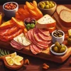 Charcuterie Art Diamond Painting