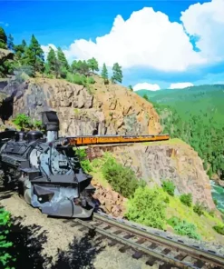 Silverton Train Diamond Painting